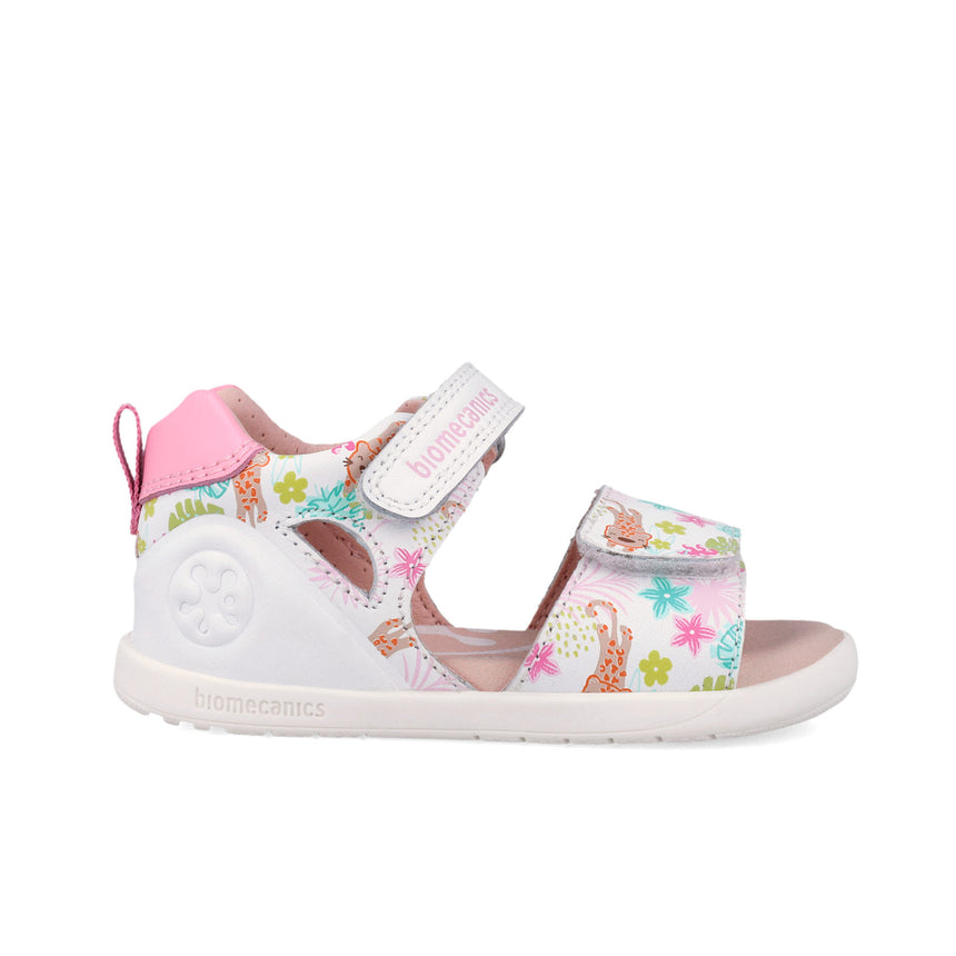 Biomecanics 262163-A050 SANDALIA ESTAMPADA BLANCO (NAPA)