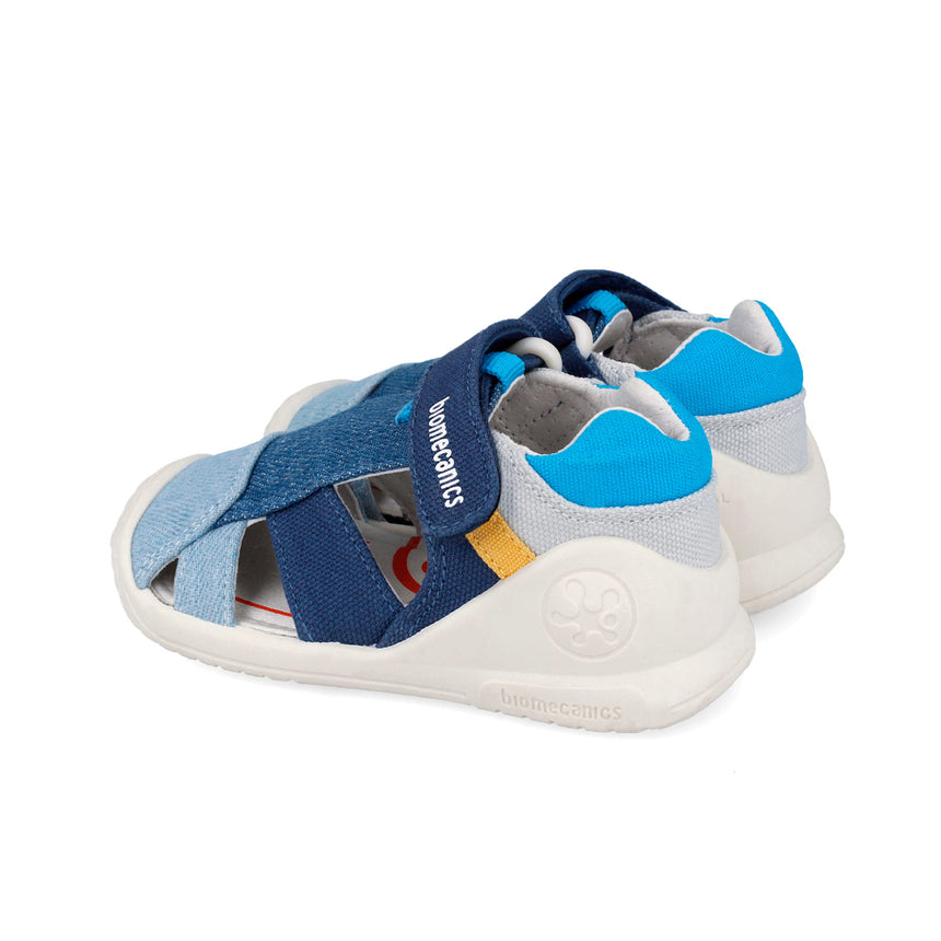 Biomecanics 262186-A008 SANDALIA LONA URBAN AZUL (PIQUE)