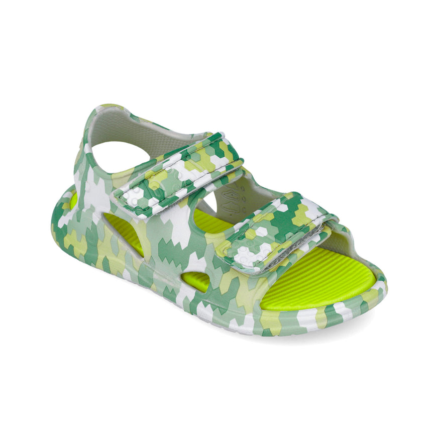 Biomecanics 262296-A442 SANDALIA ESTAMPADA AQUA VERDE (MAT)