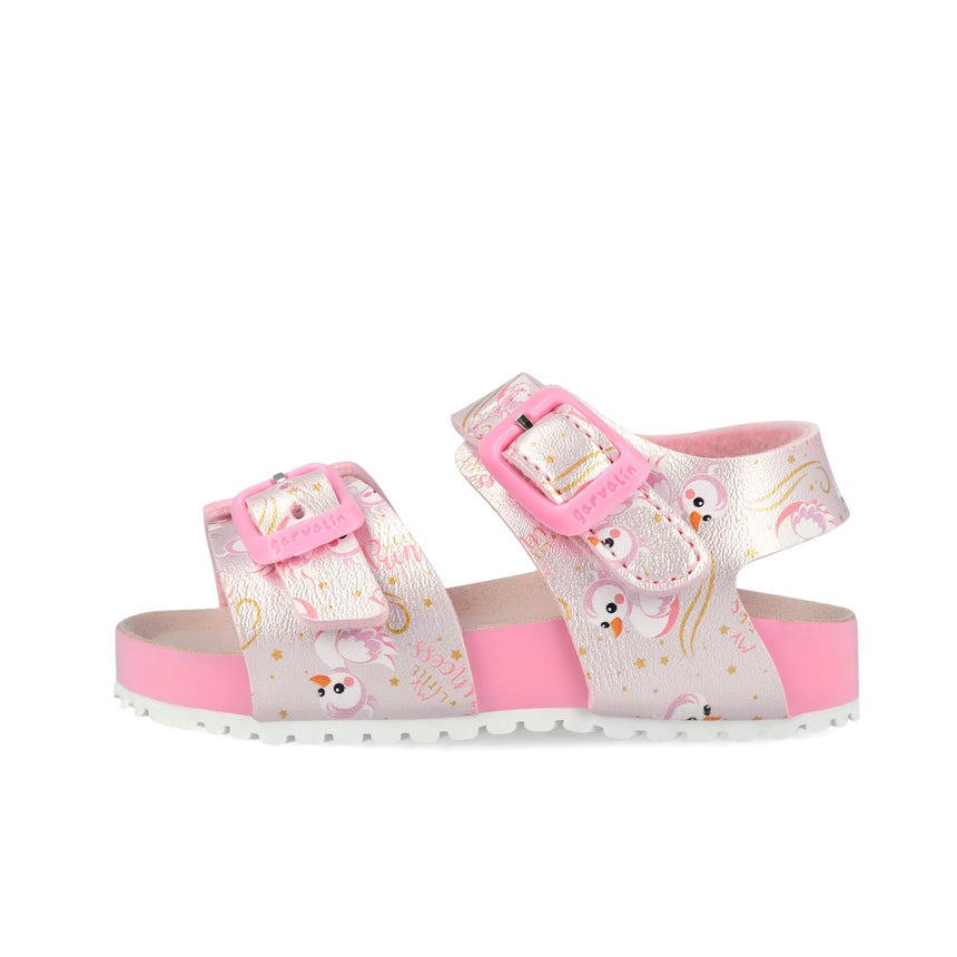 Garvalin πεδιλο κοριτσι 262461-A032 BIO METALIZADO ROSA (CHAMPION METALIZADO)