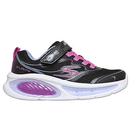 Skechers Παιδικά Αθλητικά με Φωτάκια 303737LC/BKMT