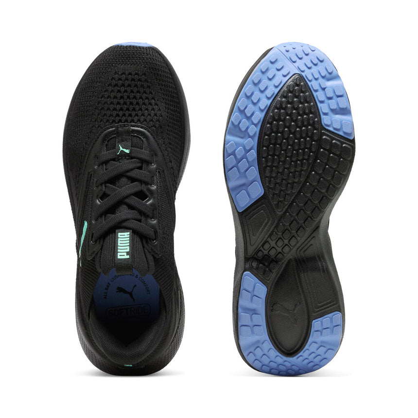 Puma Softride αθλητικο Mayve Wn's - PUMA Black-Intense Lavender-Mint Jelly 310160-27