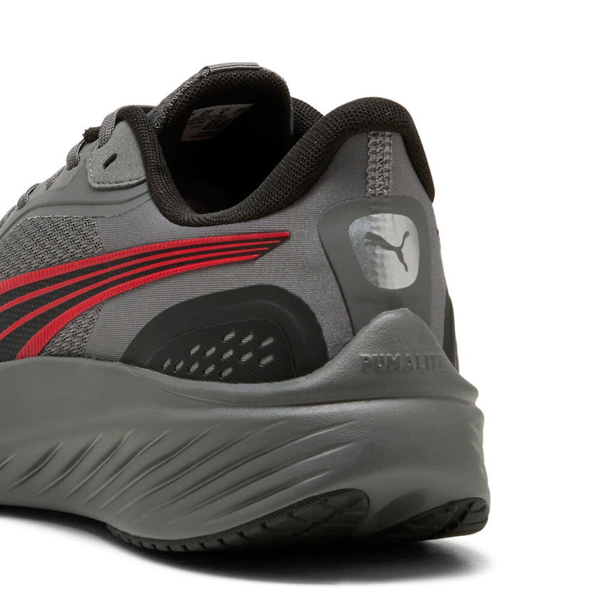 puma pounce lite 310778-04 dark gray red
