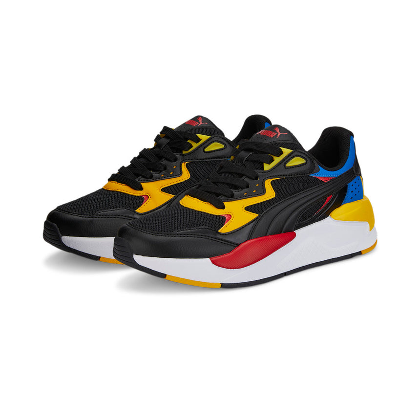 PUMA X-Ray Speed Jr black-yellow-blue-red