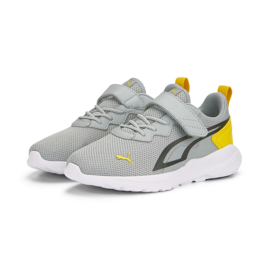 Puma All-Day Active Ac+Ps Mid Gray-Black-Pel?Yellow