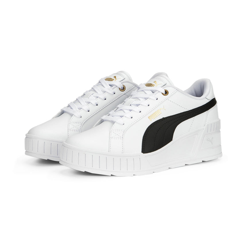 Puma Karmen Wedge 390985 02 Puma White-Puma Black-Gold