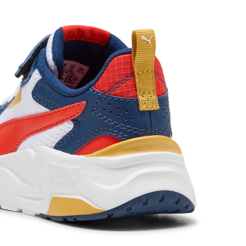 PUMA TRINITY LITE AC+PS 391480 17 WHITE-RED-PERSIAN BLUE
