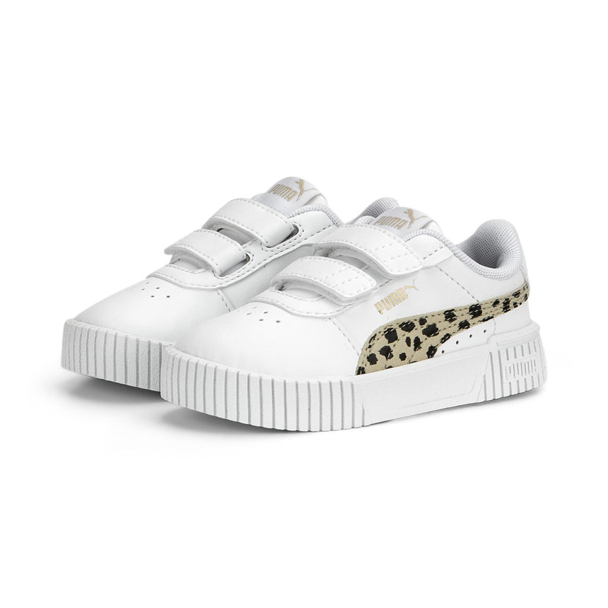 Puma Carina 2.0 Animal V Inf White-Granola-Black-Gold