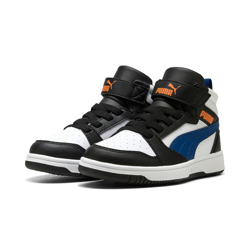 Puma rebound v6 mid ac+ps 393832 31 puma white-clyde royal-black