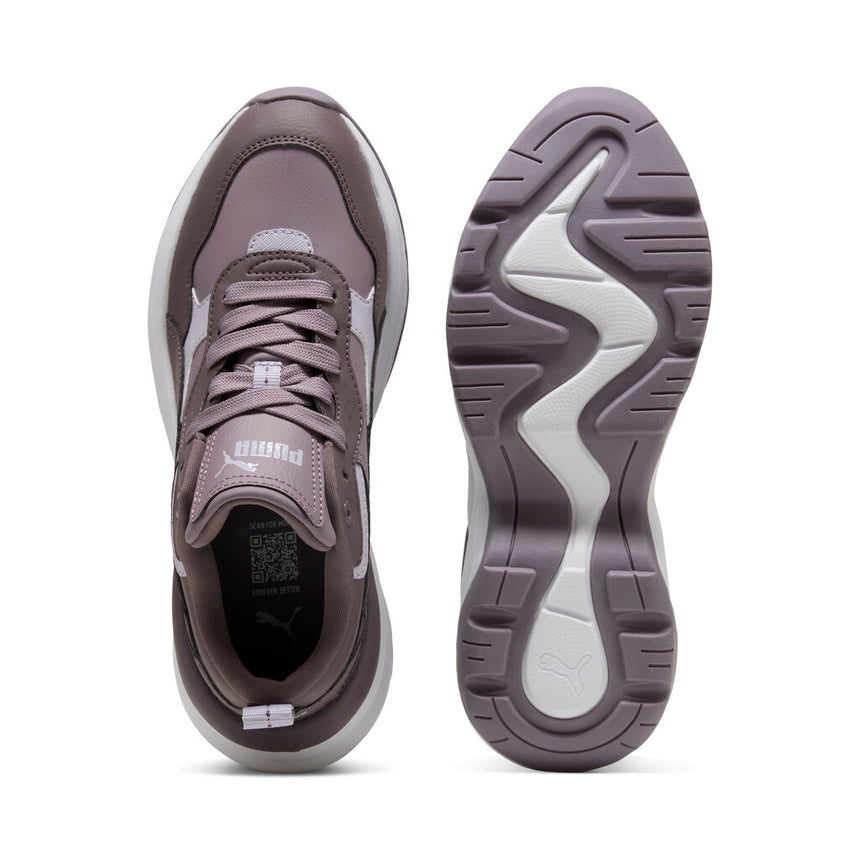 Puma cilia wedge 393915 14 puma white-raisin-plum jam