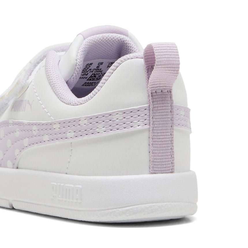 puma courtflex v3 dotty v inf 398759 04 lilac frost