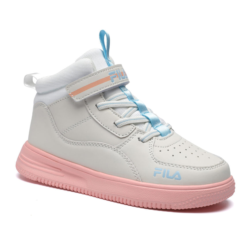 Fila memory ayo v white/knockout pink/bluefish