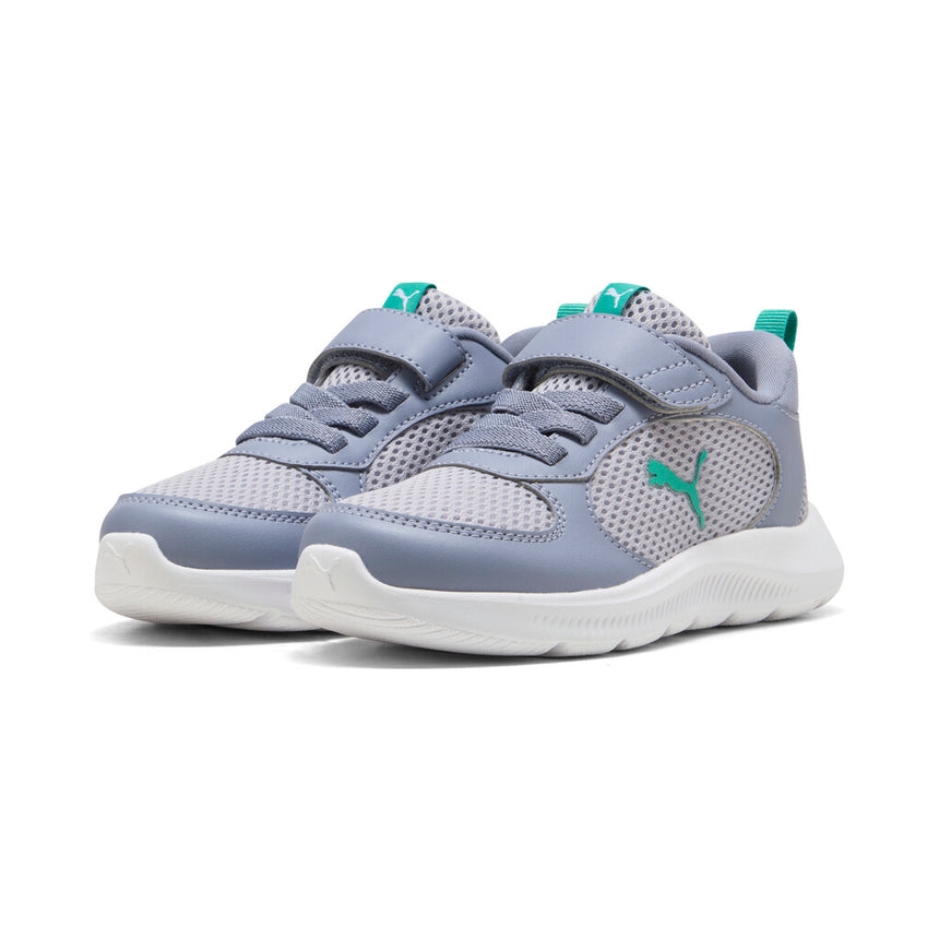 Puma αθλητικο Fun Racer 2 AC+ PS - Vibrant Silver-Vibrant Green-Gray Sky 400580-09