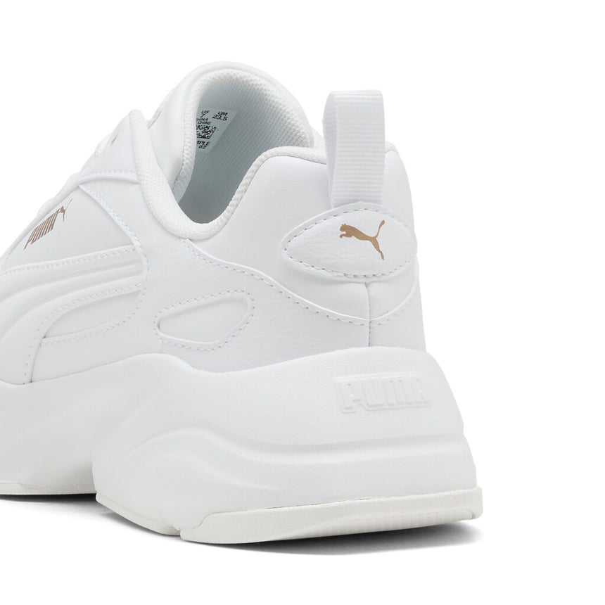 Puma αθλητικο sneakers Cassia 2.0 L - PUMA White-PUMA White-PUMA Gold 402678-02