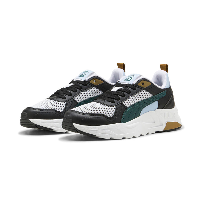 PUMA TRINITY 2 LT RUN FUN JR 402930 02 WHITE-GREEN TERRAIN-BLACK