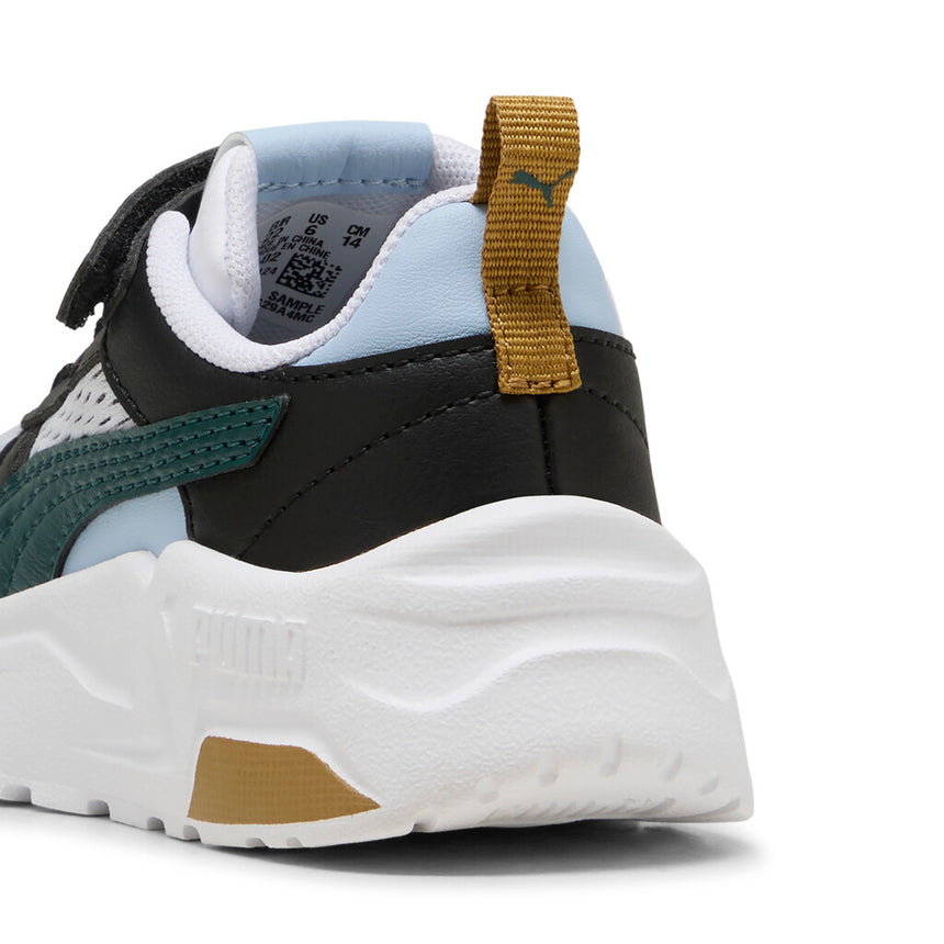 PUMA TRINITY 2 LT RUN FUN AC+INF 402932 02 WHITE-GREEN TERRAIN-BLACK