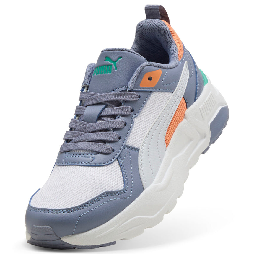Trinity 2 LT Jr - PUMA White-Silver Mist-Gray Sky