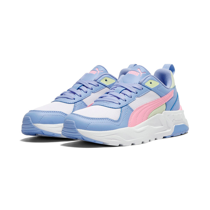 Trinity 2 LT Jr - PUMA White-Pink Shimmer-Intense Lavender