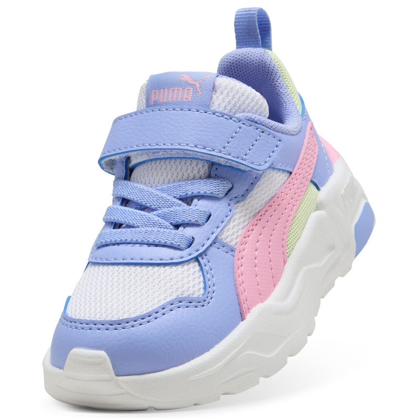 Trinity αθλητικο κοριτσι 2 LT AC+ Inf - PUMA White-Pink Shimmer-Intense Lavender 403705-11