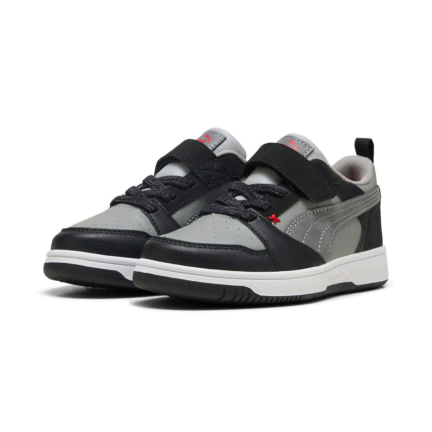 Puma sneakers για αγορι Rebound V6 Lo MID 90s AC+ PS - PUMA Black-Gray Echo-For All Time Red 405038-01