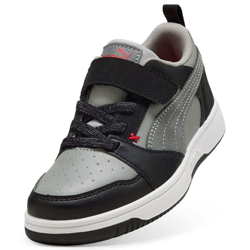 Puma sneakers για αγορι Rebound V6 Lo MID 90s AC+ PS - PUMA Black-Gray Echo-For All Time Red 405038-01