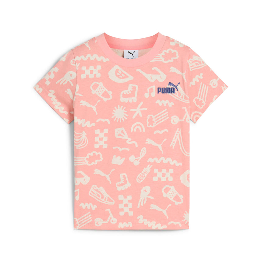 Puma t-shirt 685156 18 SANDY ADVENTURES AOP Tee pink fruit