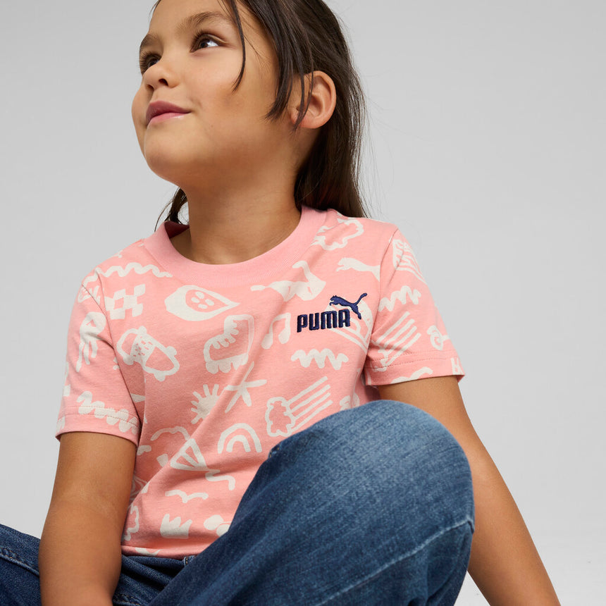 Puma t-shirt 685156 18 SANDY ADVENTURES AOP Tee pink fruit