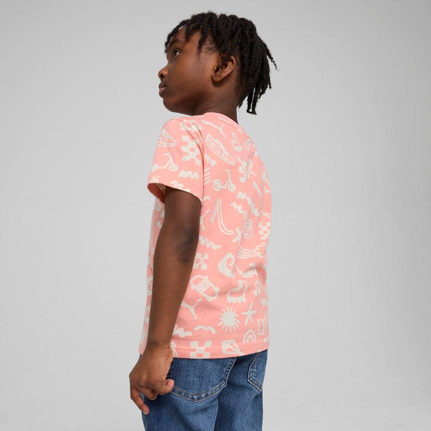 Puma t-shirt 685156 18 SANDY ADVENTURES AOP Tee pink fruit