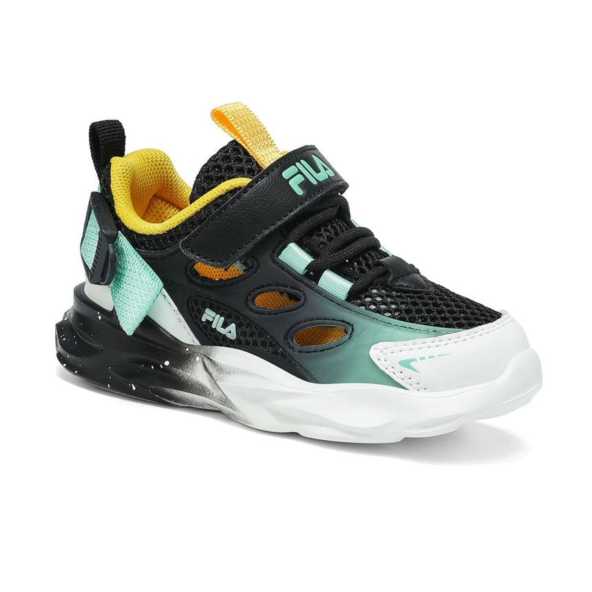 Fila παπουτσοπελο αγορι wave memory black yellow 7yf61009-050