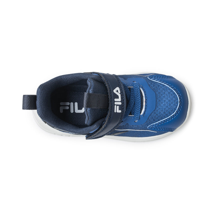 fila petite v 9af51020-221 prince blue navy white