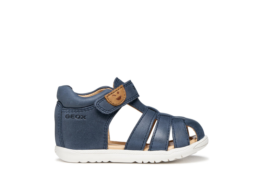 Geox B Sandal Macchia Παιδικό Παπουτσοπέδιλο για Αγόρι Μπλε B254VA 000CL C4002