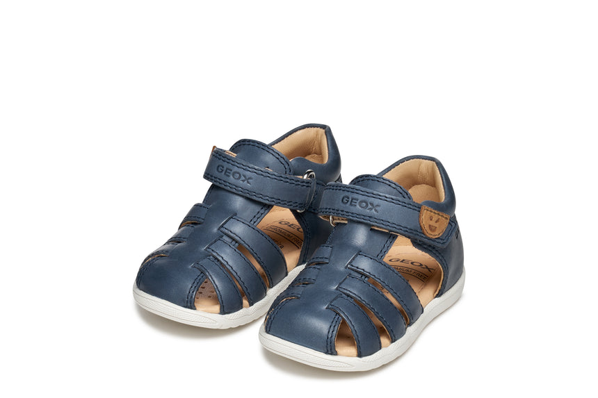 Geox B Sandal Macchia Παιδικό Παπουτσοπέδιλο για Αγόρι Μπλε B254VA 000CL C4002
