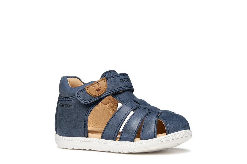 Geox B Sandal Macchia Παιδικό Παπουτσοπέδιλο για Αγόρι Μπλε B254VA 000CL C4002