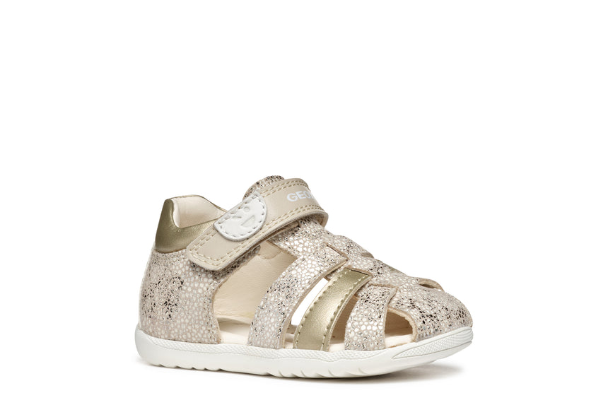 GEOX B254WB 0MABC C5379 SANDAL MACCHIA beige-gold