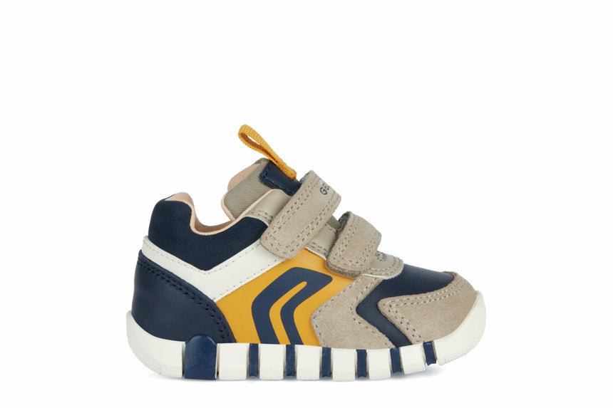 Geox Αθλητικο Geox Αθλητικο B Iupidoo B.D-Suede+Synt B3555D 022BC C0829 Sand/Navy