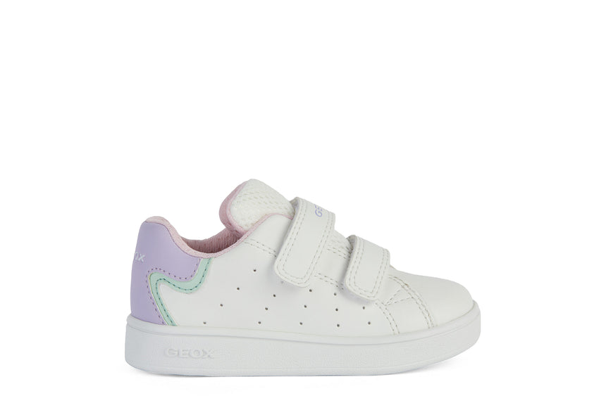Geox B Eclyper A-Synt.Lea B365MA 000BC C0761 White/Lilac