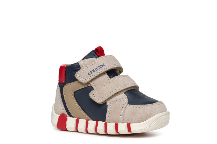 Geox B Iupidoo BB-Suede+Synth B4655B 022BC C0819 Beige/Navy
