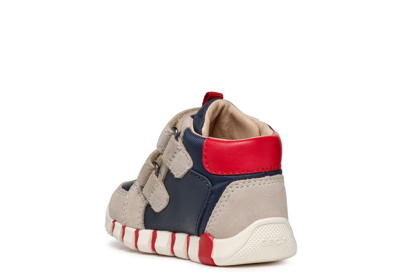 Geox B Iupidoo BB-Suede+Synth B4655B 022BC C0819 Beige/Navy