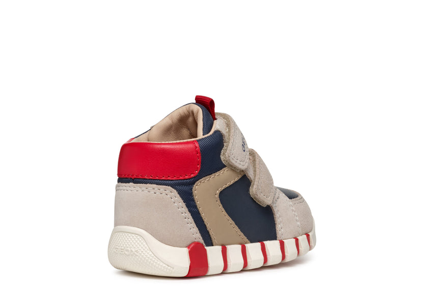 Geox B Iupidoo BB-Suede+Synth B4655B 022BC C0819 Beige/Navy