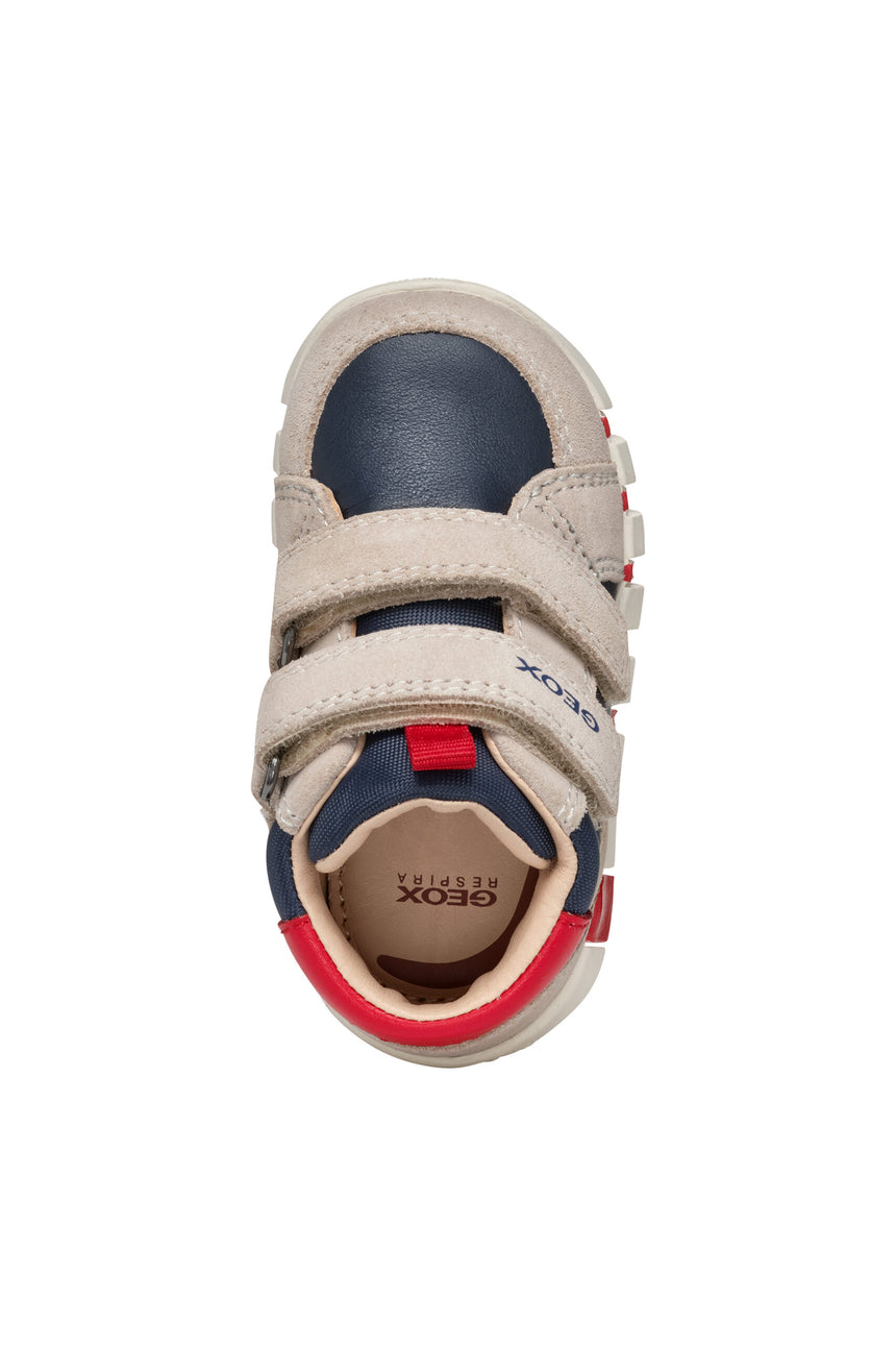 Geox B Iupidoo BB-Suede+Synth B4655B 022BC C0819 Beige/Navy