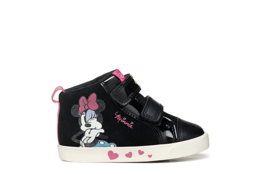 Geox Ημιμποτο B Kilwi G.B-Suede+Syn.Pat B46D5B 022HH C9289 Black Old Rose