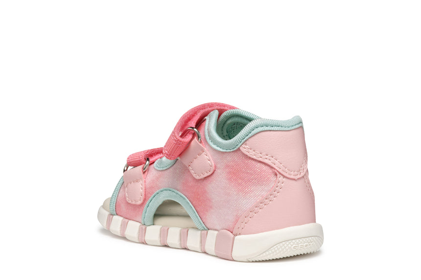 Geox B Sandal iupidoo B5517A 0AS54 C7337 salmon/white