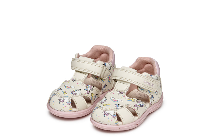 Geox Σανδάλια B Sandal Zapito B556FB 000BC C0175 ivory pink