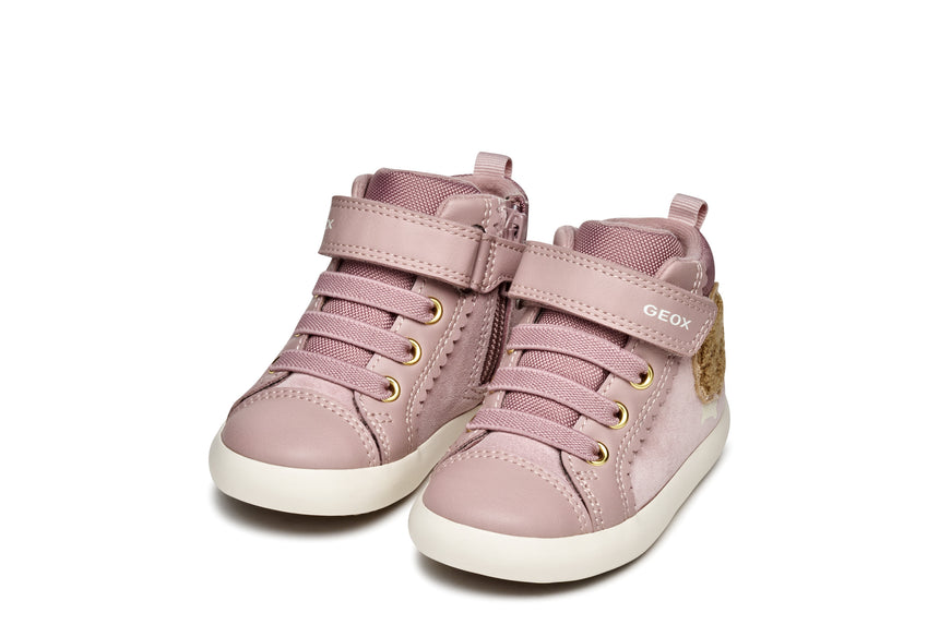 Geox Sneaker Παιδικά Sneakers High Ανατομικά Ροζ b561mb022bcc8056