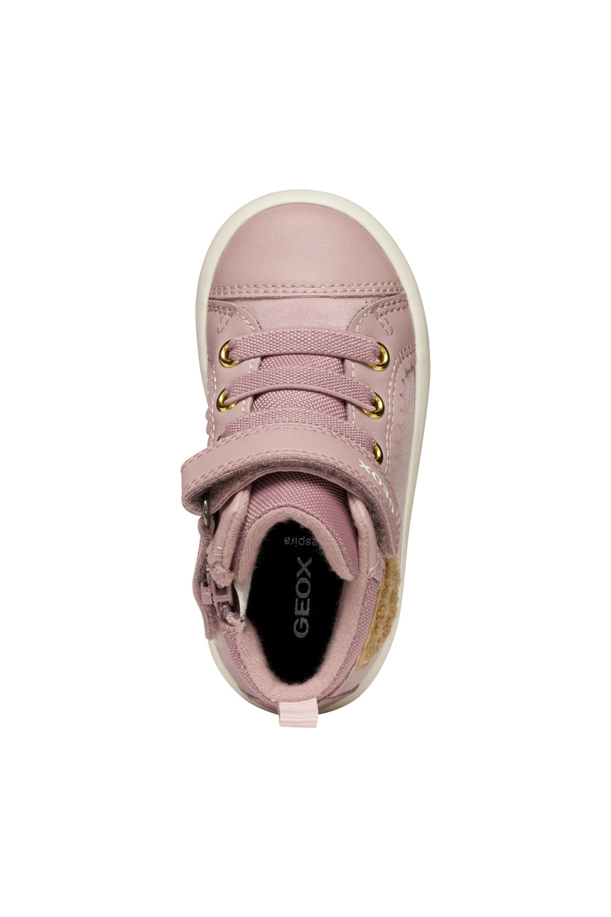 Geox Sneaker Παιδικά Sneakers High Ανατομικά Ροζ b561mb022bcc8056