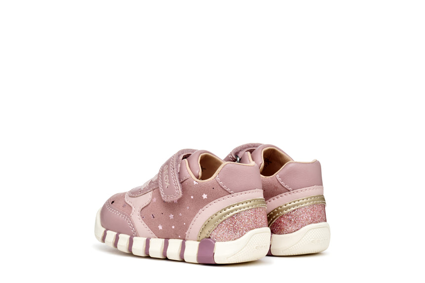 GEOX B5658B0DHBCC8A2U B Iupidoo Παιδικά Sneakers Ανατομικά Ροζ