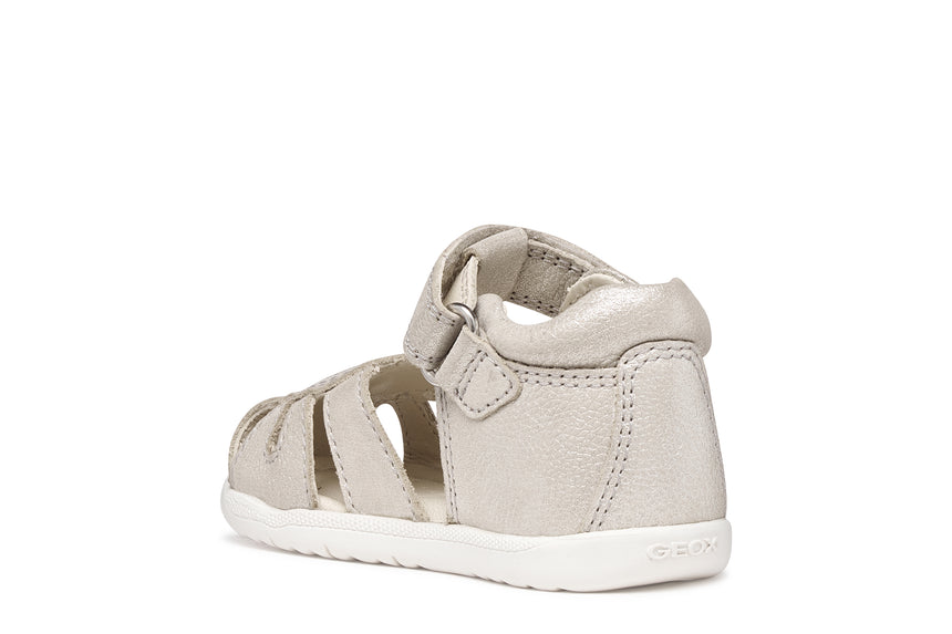 Geox Παιδικό Παπουτσοπέδιλο για Κορίτσι Beige/Platinum B654WA 0MAEW C0262