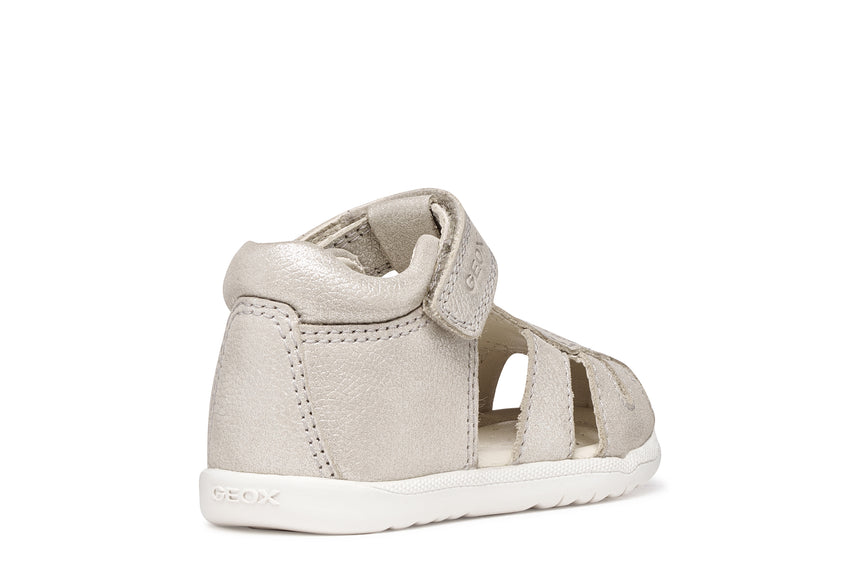 Geox Παιδικό Παπουτσοπέδιλο για Κορίτσι Beige/Platinum B654WA 0MAEW C0262