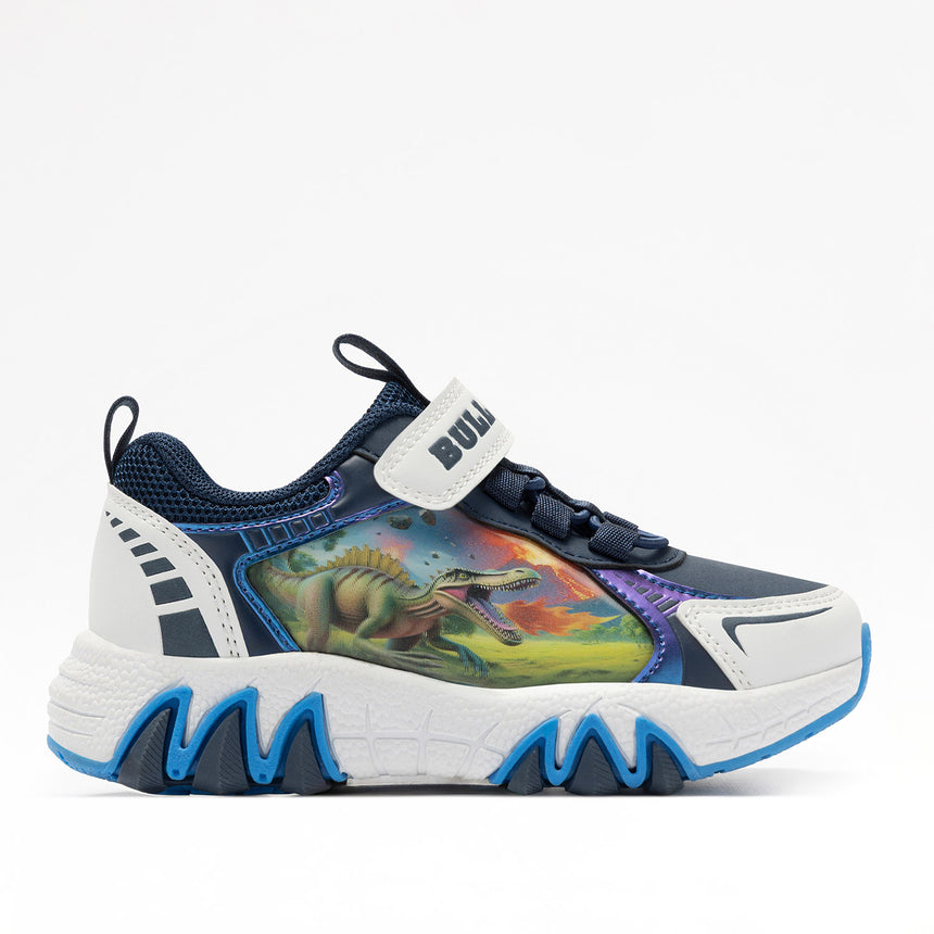 Bull Boys Παιδικά Αθλητικά Sneakers με Φωτάκια Μπλέ dnaa528600-bibl