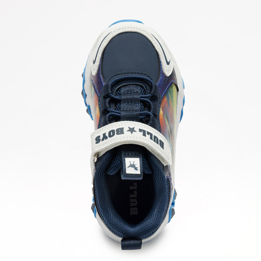Bull Boys Παιδικά Αθλητικά Sneakers με Φωτάκια Μπλέ dnaa528600-bibl